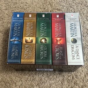A Song of Ice and Fire boxed set paperbacks
